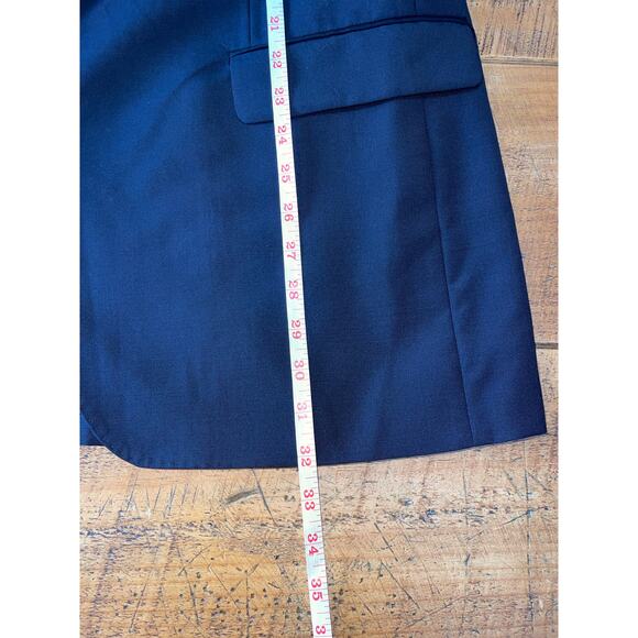 Mens Sacoor Brothers Black 100% Wool Two Button Classy Suit Coat Blazer (EU) 58 - Picture 10 of 10